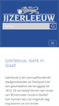 Mobile Screenshot of ijzerleeuw.nl